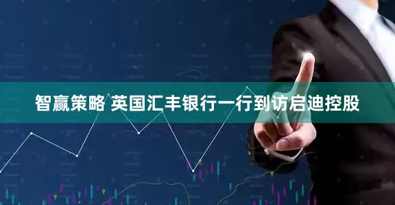 智赢策略 英国汇丰银行一行到访启迪控股
