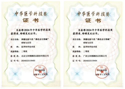 红腾网配资 重磅！桑枝总生物碱荣耀登榜《中华医学会信息导报》  中华医学科技奖专栏